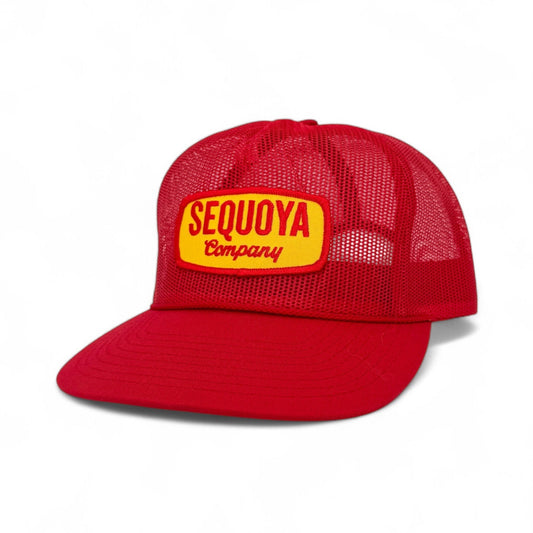 Biggs All Mesh Snapback Red